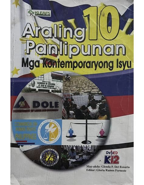 drawing kontemporaryong isyu|Aralingpanlipunan 10 Quarter .